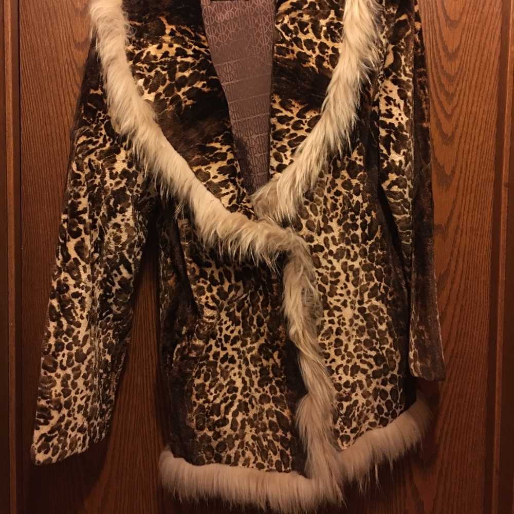 Bill Blass real fur coat